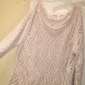 Anthropology, Angel of the North creme sweater